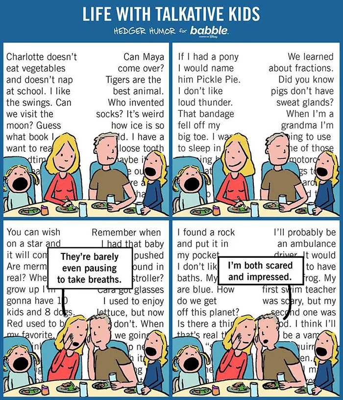 91 Hilarious Cartoons That Sum Up What It's Like To Be Married with Kids