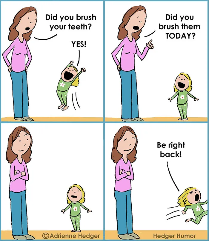 91 Hilarious Cartoons That Sum Up What It's Like To Be Married with Kids