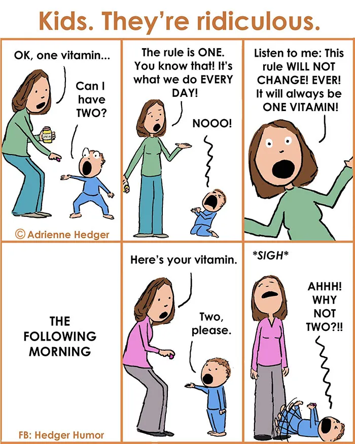 91 Hilarious Cartoons That Sum Up What It's Like To Be Married with Kids