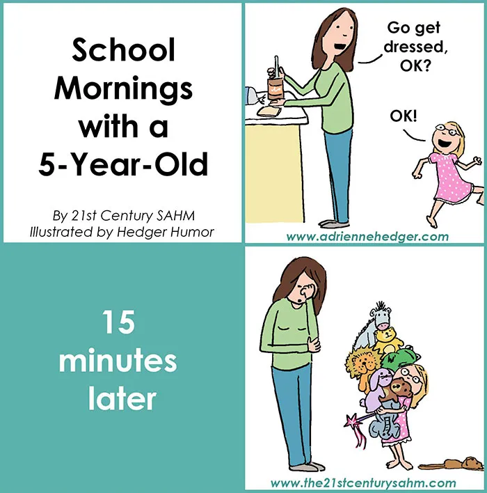 91 Hilarious Cartoons That Sum Up What It's Like To Be Married with Kids