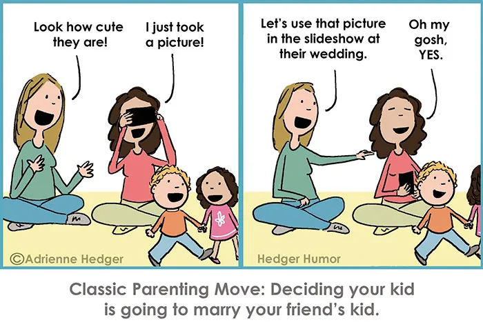 91 Hilarious Cartoons That Sum Up What It's Like To Be Married with Kids