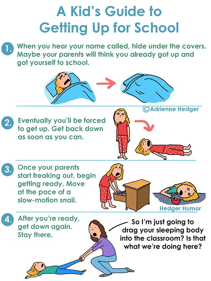 91 Hilarious Cartoons That Sum Up What It's Like To Be Married with Kids
