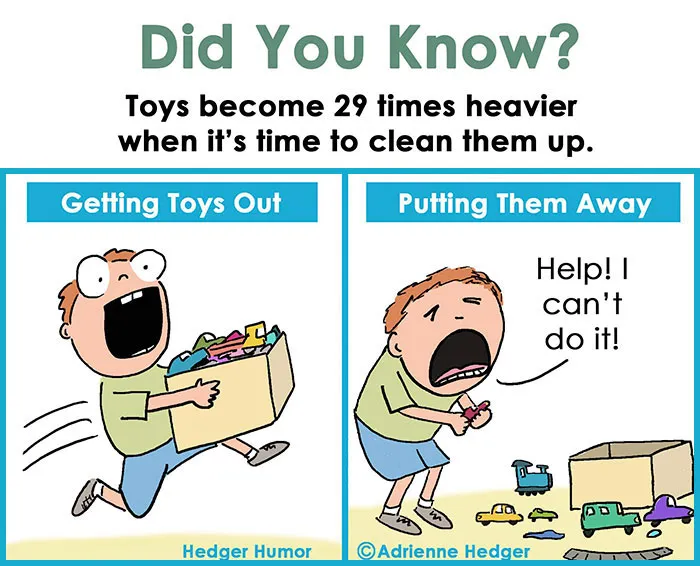 91 Hilarious Cartoons That Sum Up What It's Like To Be Married with Kids