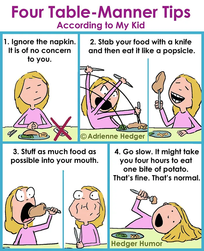91 Hilarious Cartoons That Sum Up What It's Like To Be Married with Kids