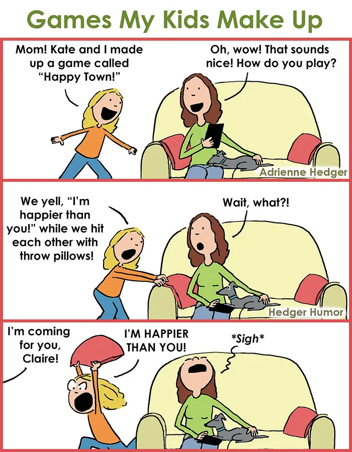 91 Hilarious Cartoons That Sum Up What It's Like To Be Married with Kids