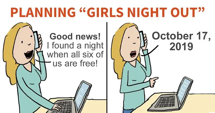 91 Hilarious Cartoons That Sum Up What It's Like To Be Married with Kids