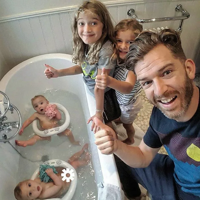 Father Of 4 Daughters Refuses To Sugarcoat His Instagram Pics, Takes Internet By Storm