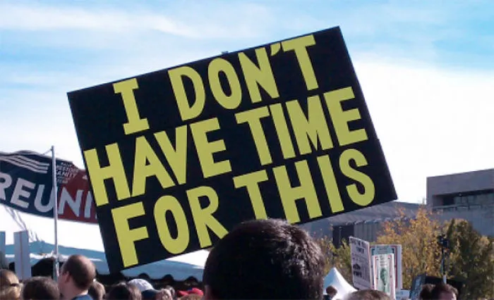 Funny Protest Sign
