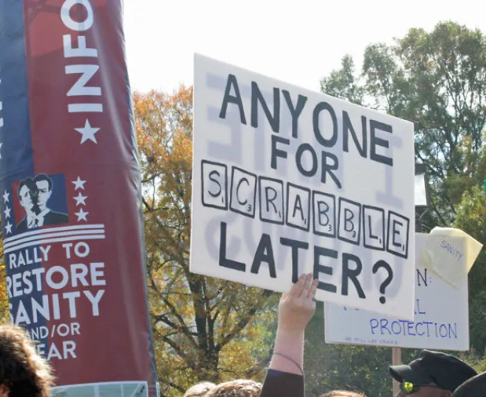 Funny Protest Sign