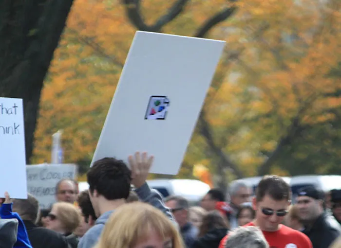 Unavailable Protest Sign