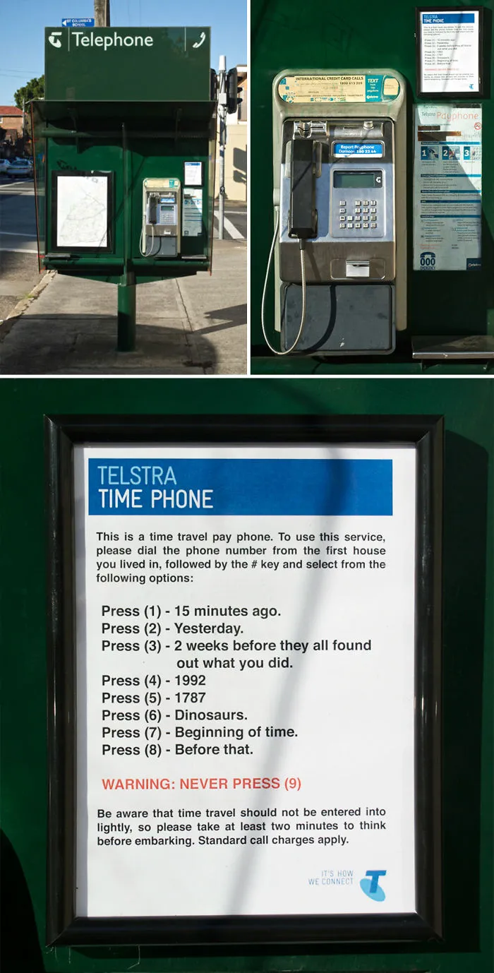 Converted Pay Phone