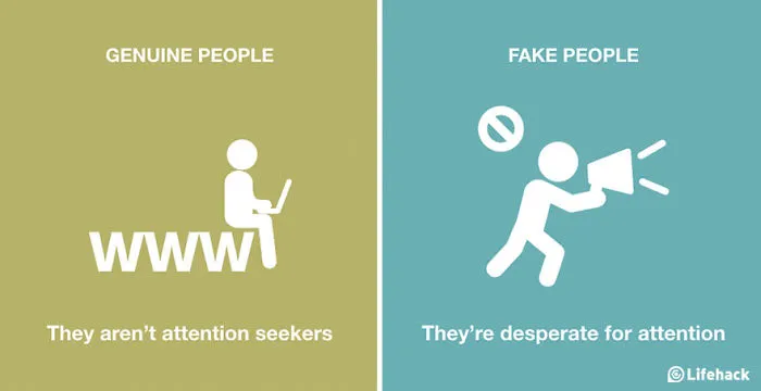 Fake Vs Genuine People: 8 Ways To Identify Them