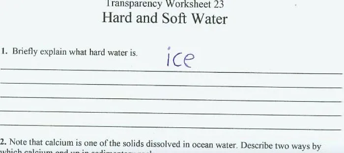 Hard Water