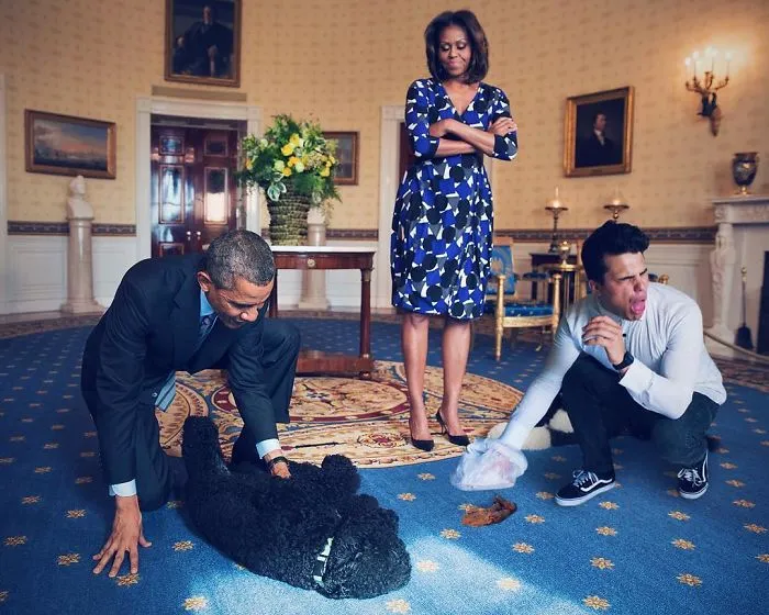 When You've Got The Shittiest Job At The White House...