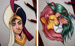 This Artist Merges Disney Heroes With Villains