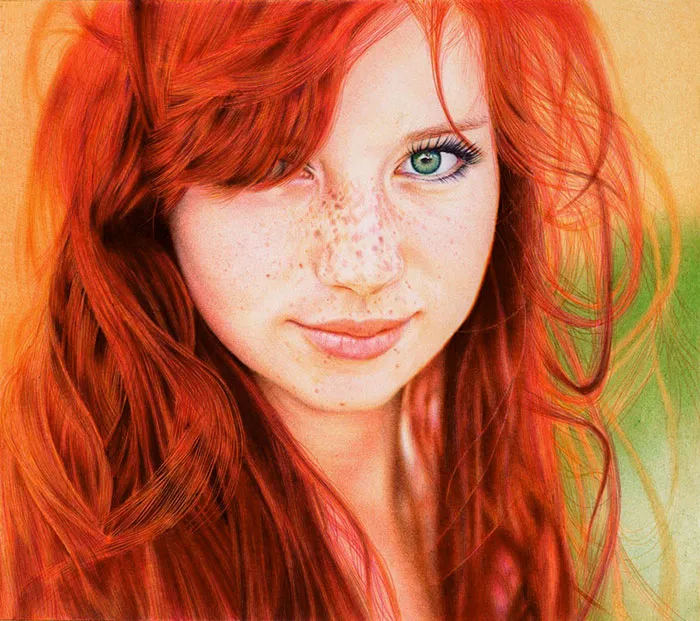 Ballpoint Pen Drawing By Samuel Silva