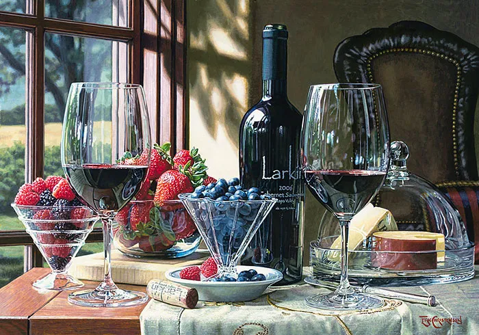 Watercolor Painting By Erich Christensen