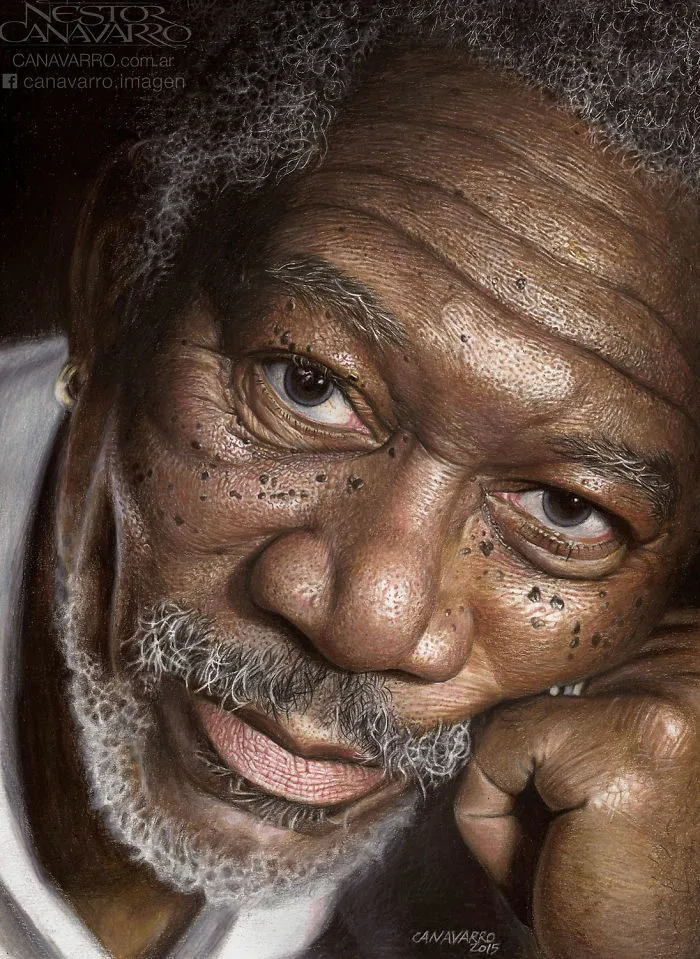 Colored Pencil Drawing By Néstor Canavarro
