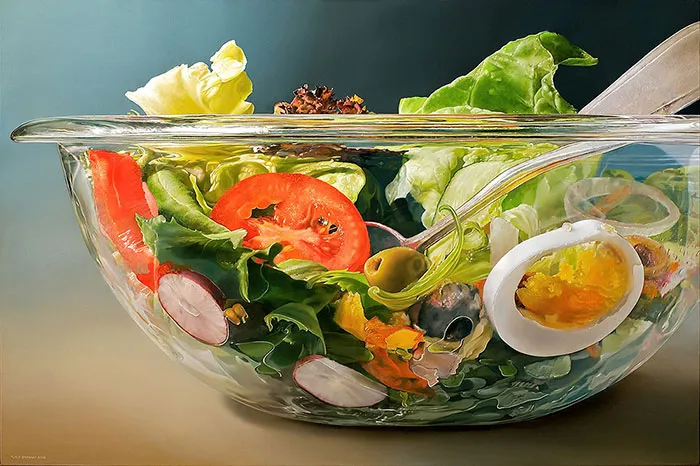 Oil Painting By Tjalf Sparnaay
