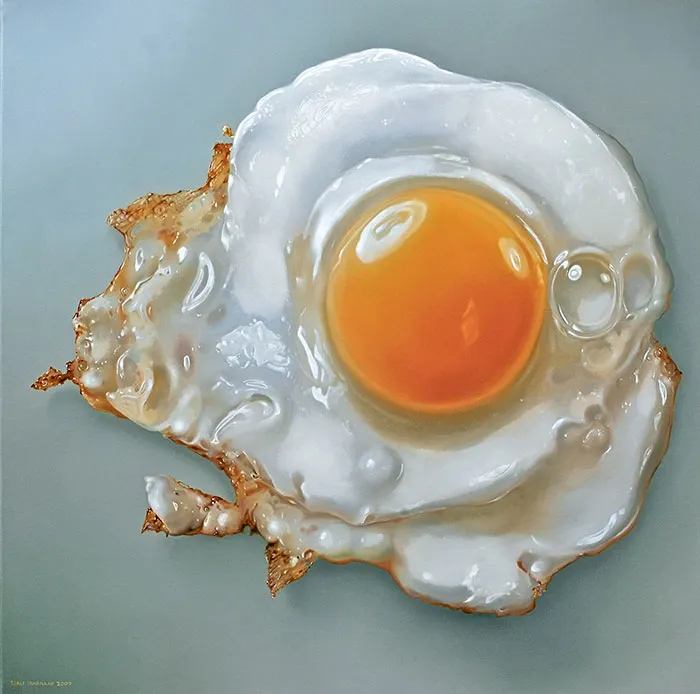 Oil Painting By Tjalf Sparnaay