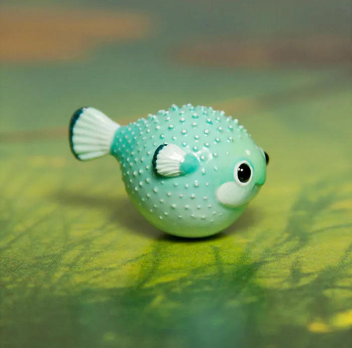 Tiny Animal Sculptures That I Create From Polymer Clay