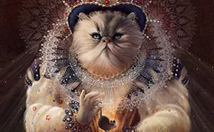 I Imagine Cats As Historical People