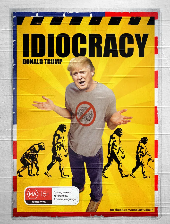 Satirical Celebrative Poster For Trump Victory