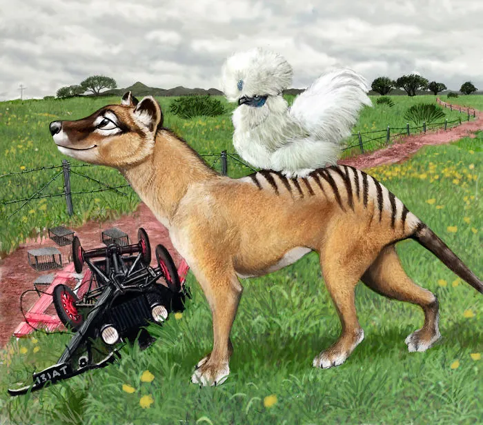 Cute Portraits Of Unexpected Animal Buddies By Blair Sampson