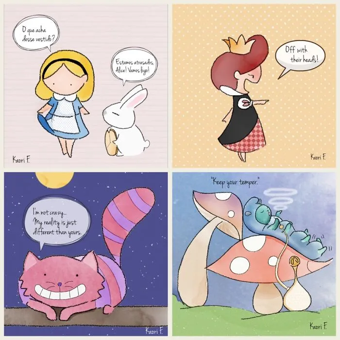 Alice In Wonderland Illustrations