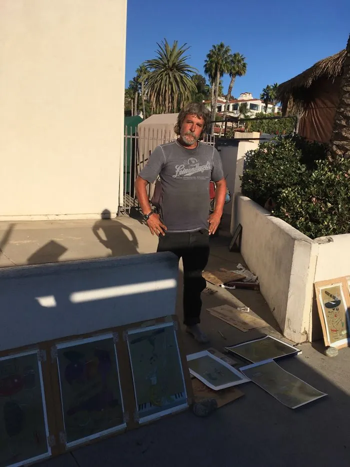 Homeless Artist Illustrates Society Evils In A Very Keen Surrealistic Manner
