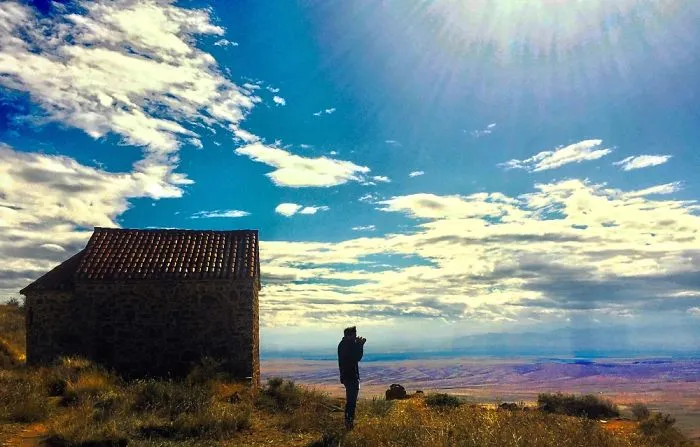 Traveling Through Diverse Landscapes In Rugged Georgia.