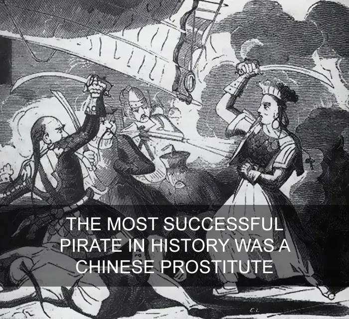 Engraving of a historical pirate battle scene showcasing unique facts that change worldviews.