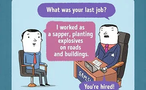 What Job Interviews Would Look Like At Famous Companies (13 Pics)