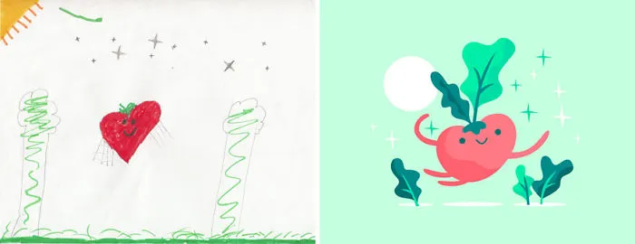90 Artists Recreate Kids’ Monster Doodles In Their Unique Styles (2016)