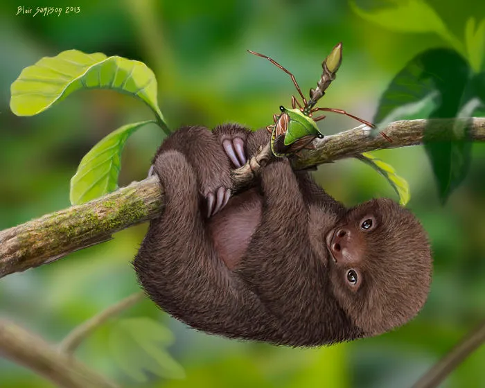 Cute Portraits Of Unexpected Animal Buddies By Blair Sampson