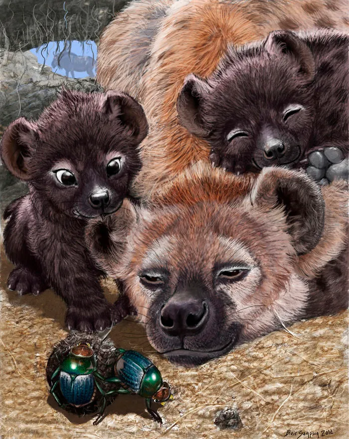 Cute Portraits Of Unexpected Animal Buddies By Blair Sampson