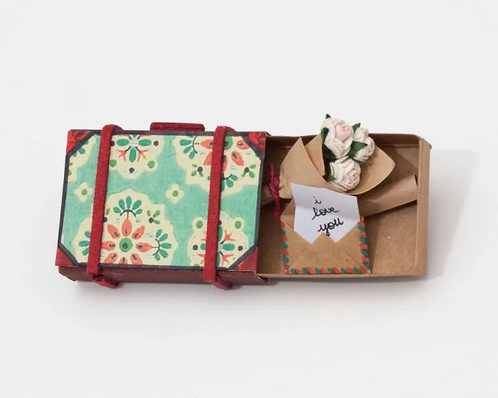 Artist Creates Little Matchbox Greeting Cards With Hidden Messages Inside