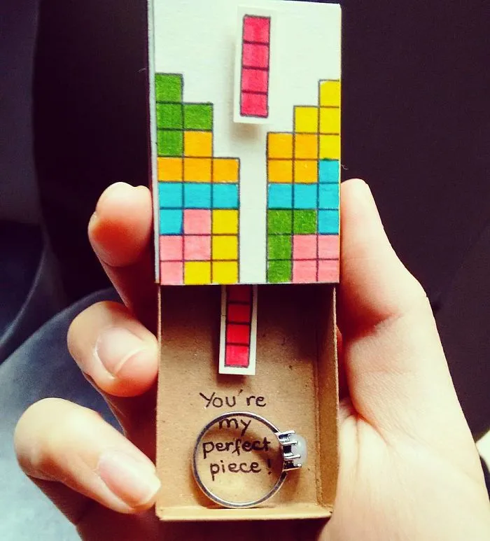 Artist Creates Little Matchbox Greeting Cards With Hidden Messages Inside