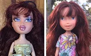 Perfectly Imperfect: I Upcycle My Dolls By Giving Them A More Natural Look