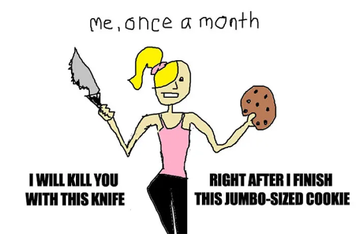 Me, Once A Month