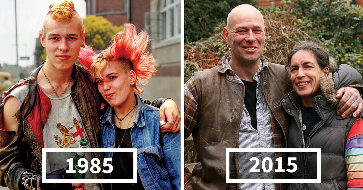 Este fotógrafo urbano buscó a la gente que retrató hace más de 30 años para recrear sus fotos