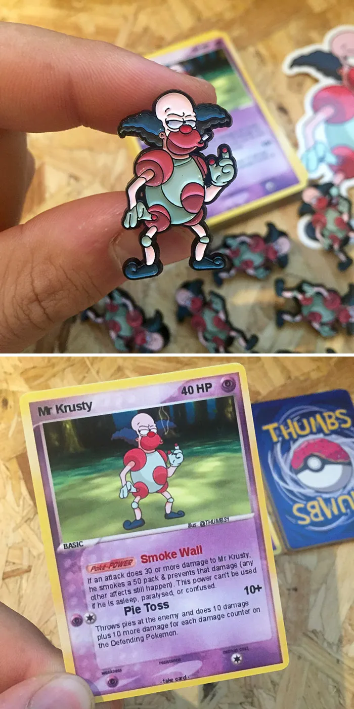 Krusty X Mr Mime