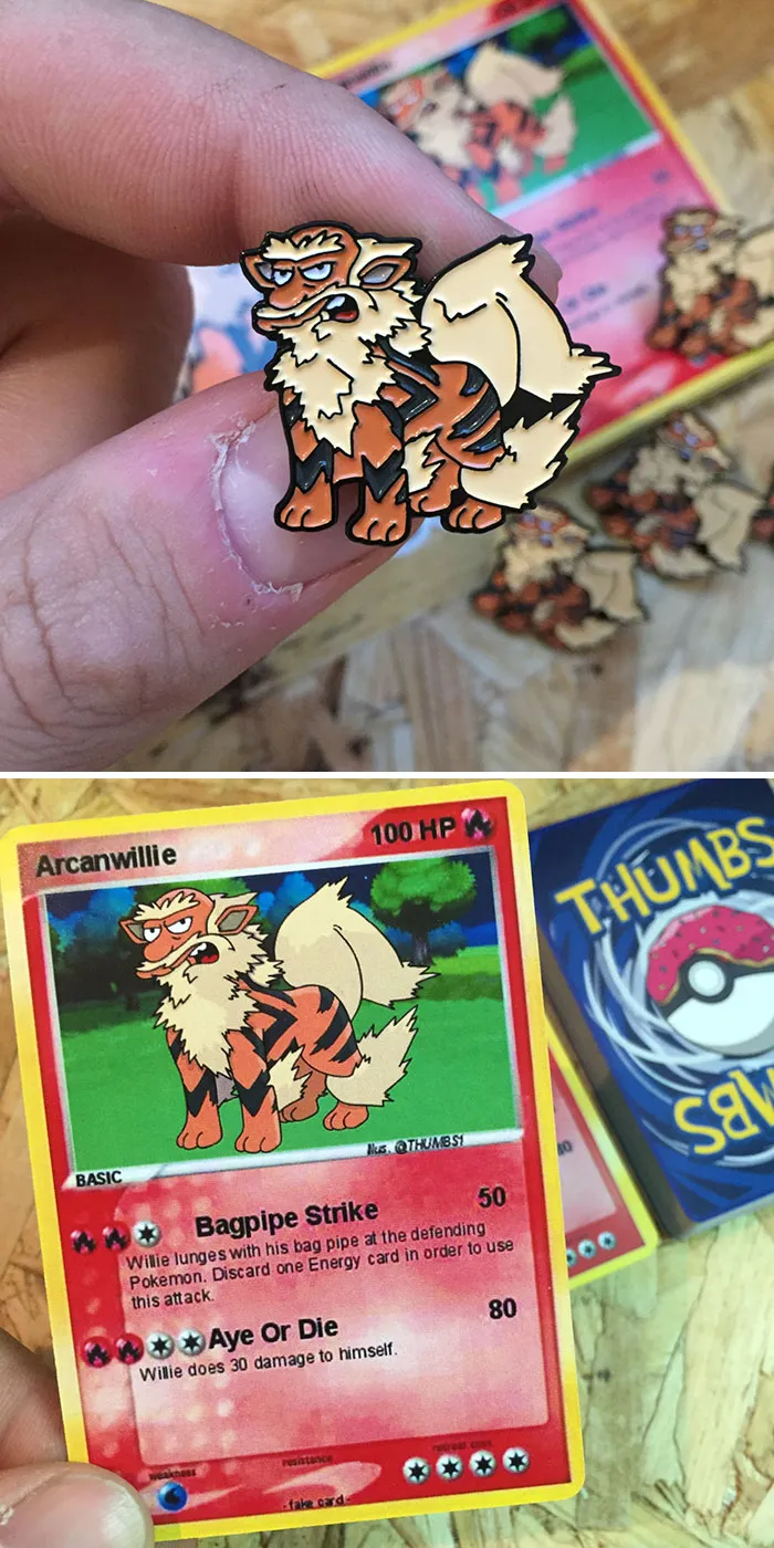 Groundskeeper Willie X Arcanine