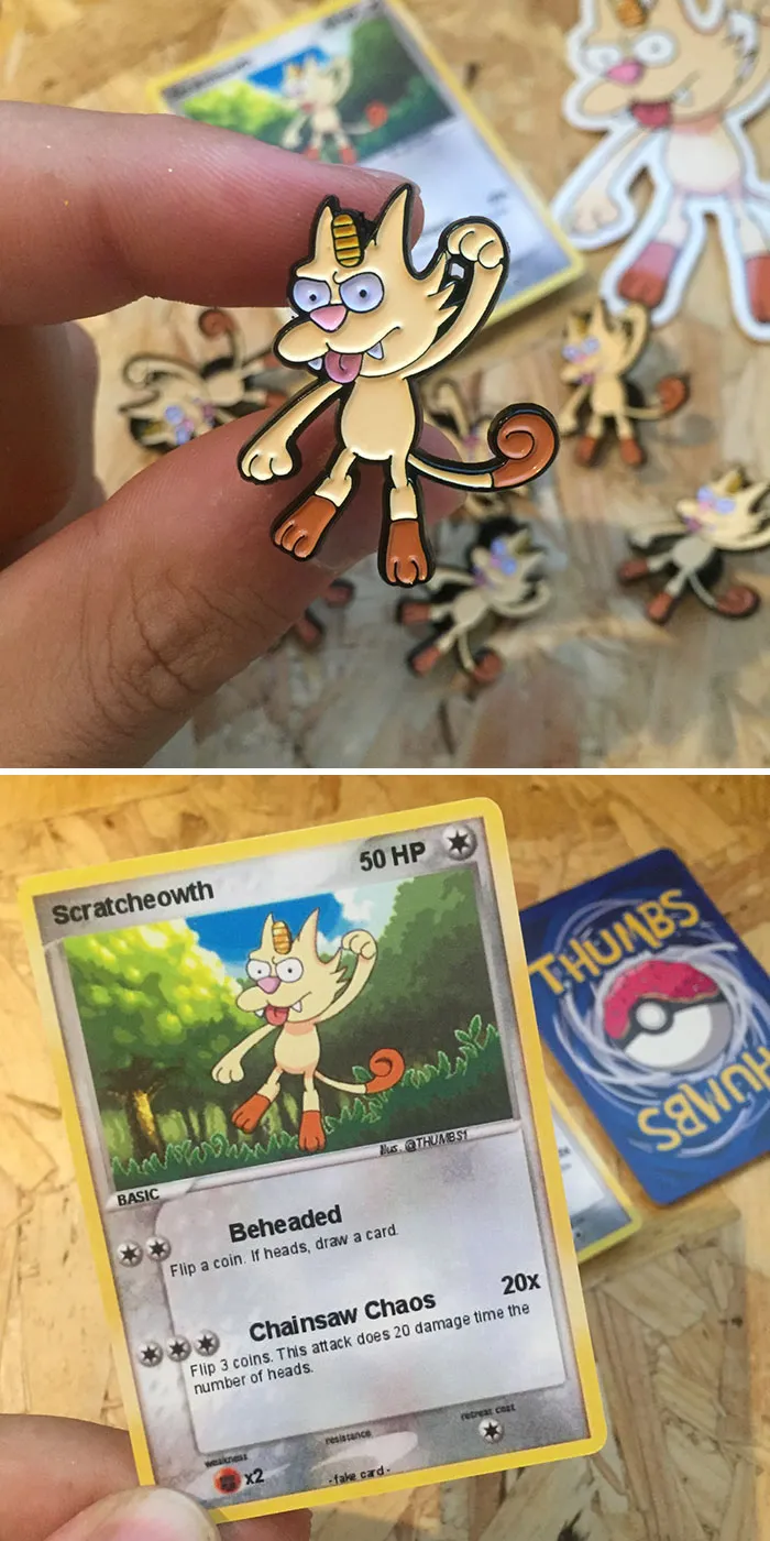 Scratchy X Meowth