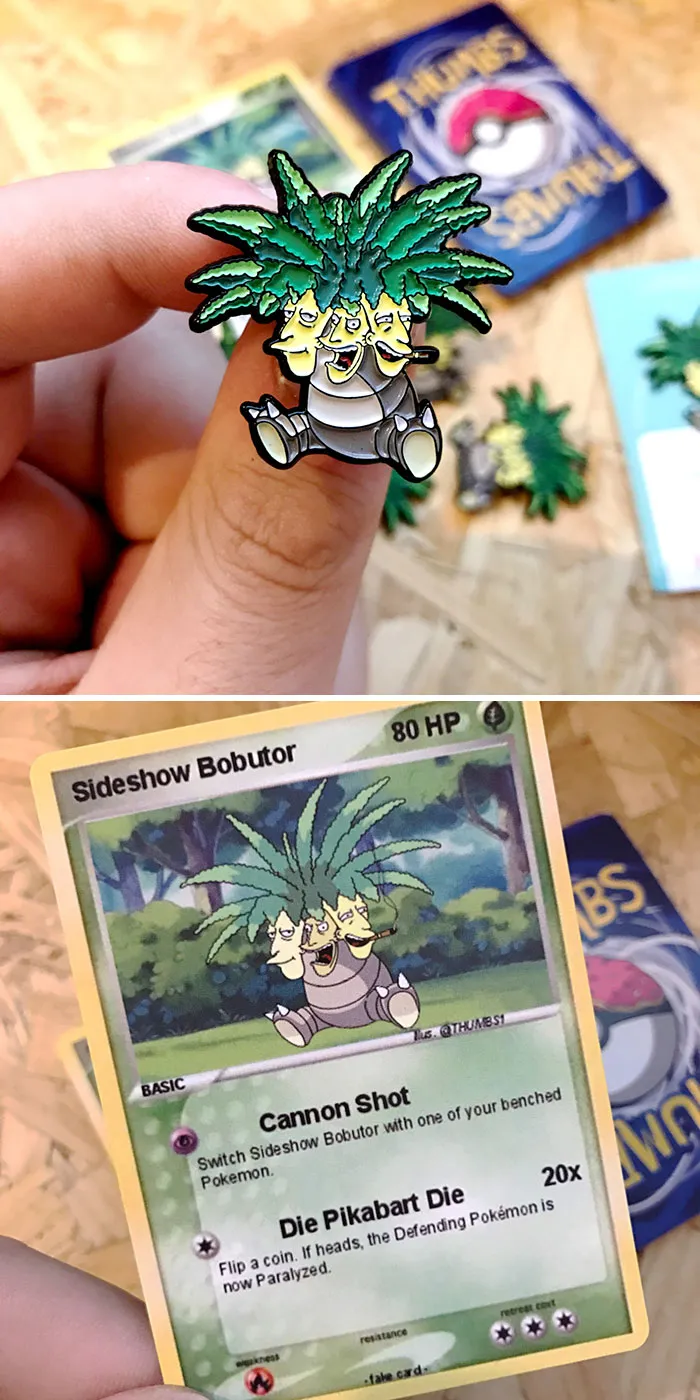 Sideshow Bob X Exeggutor