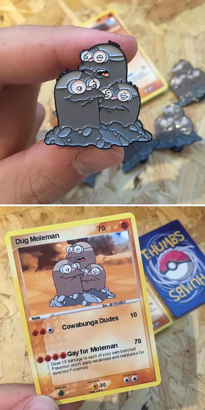 Hans Moleman X Dugtrio