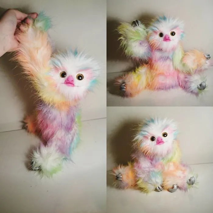 I Make Posable Sloth Art Dolls And I Am Running A Giveaway