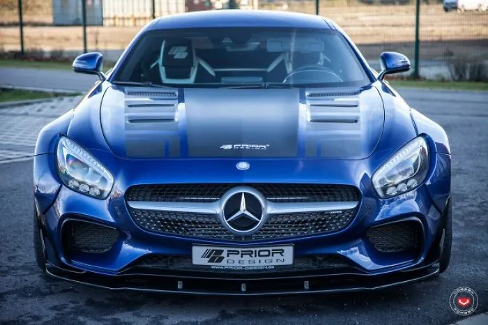 Prior Design Mercedes-Amg Gt S Gets Vossen Wheels
