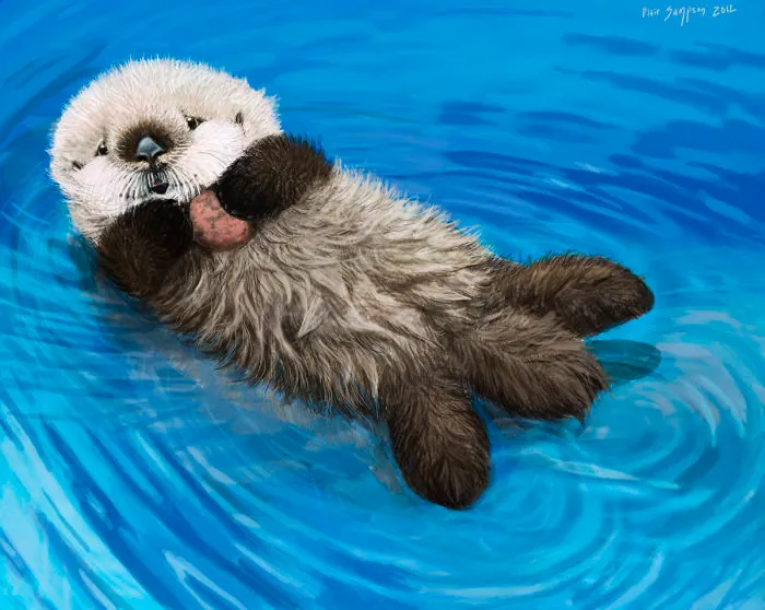 Cute Portraits Of Unexpected Animal Buddies By Blair Sampson