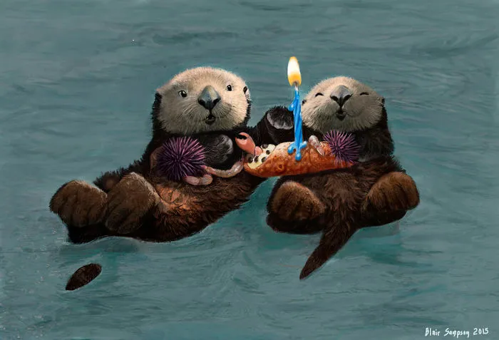 Cute Portraits Of Unexpected Animal Buddies By Blair Sampson